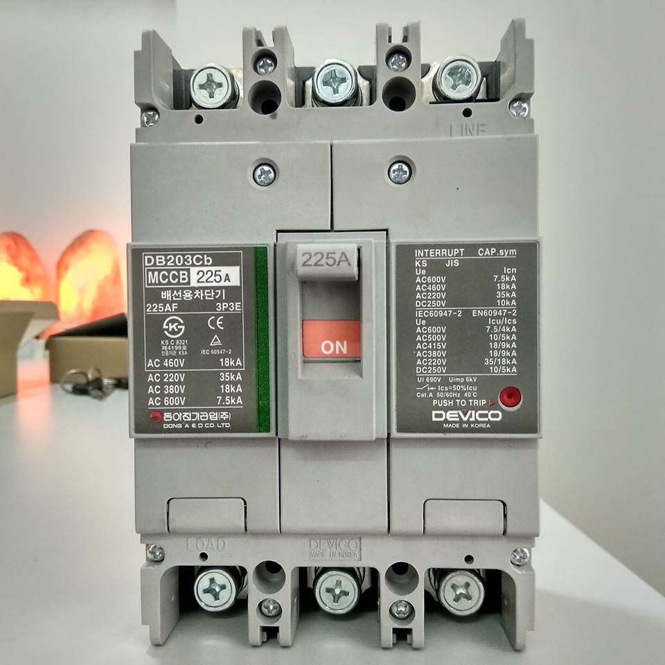 Devico- DB1203SA (Adjustable) Molded Case Circuit Breaker (MCCB)